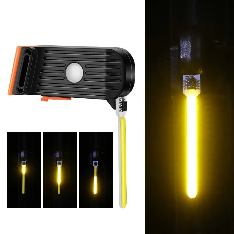 Luz trasera recargable para bicicleta